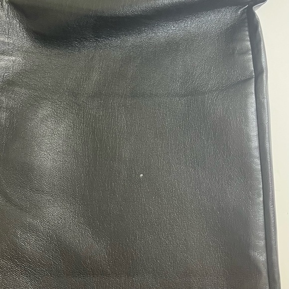 Aritzia Wilfred The Melina High Waisted Vegan
Leather Straight Leg Black Pant - Picture 12 of 16